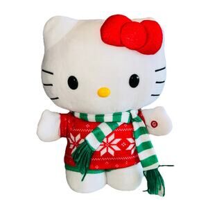 Gemmy Christmas Hello Kitty Animated Musical Plush Motion Dancing 12" BattInclud
